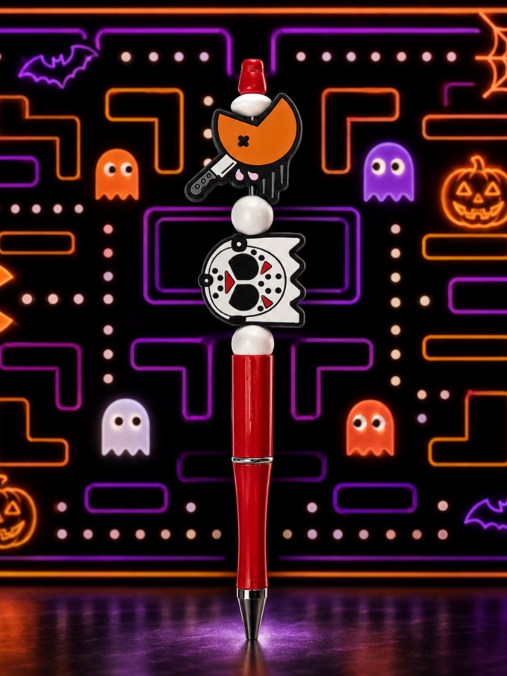 Haunted Arcade Beaded Pen